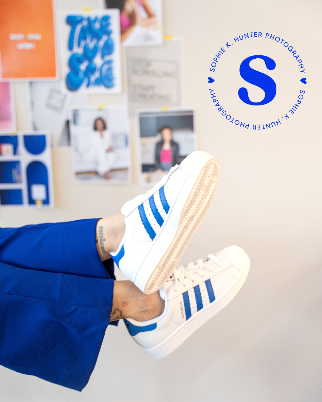 logo for sophie k hunter photography 