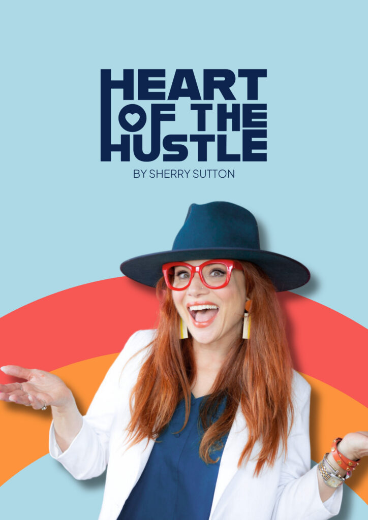 Cohesive podcast brand across cover art social media and email marketing assets